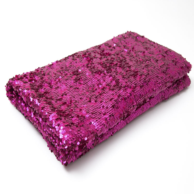 Mantel Fucsia Lentejuelas