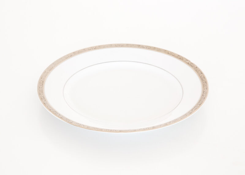 Plato Grande Plateado