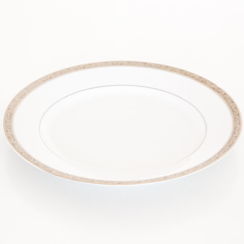 Plato Grande Plateado