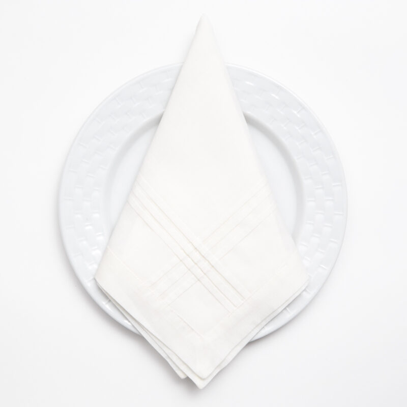 Servilleta Beige De Alforcita