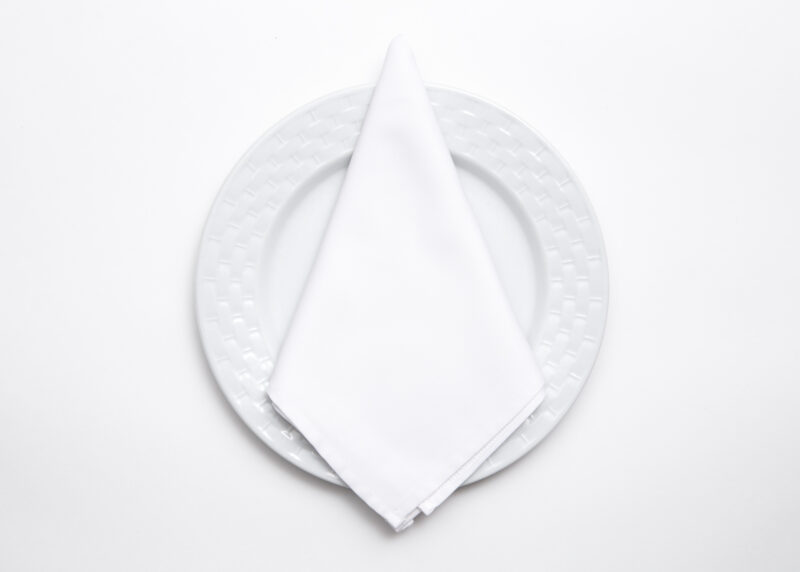 Servilleta Blanca 90x90