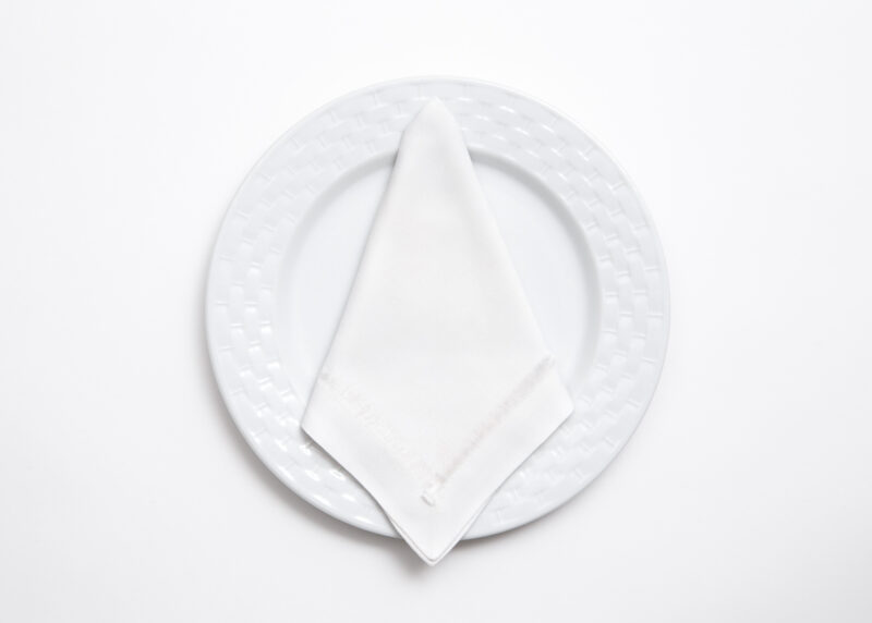 Servilleta Blanca De Lino