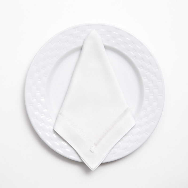 Servilleta Blanca De Lino