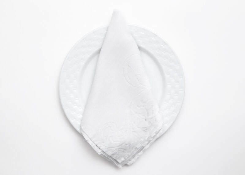 Servilleta Blanca Elegante