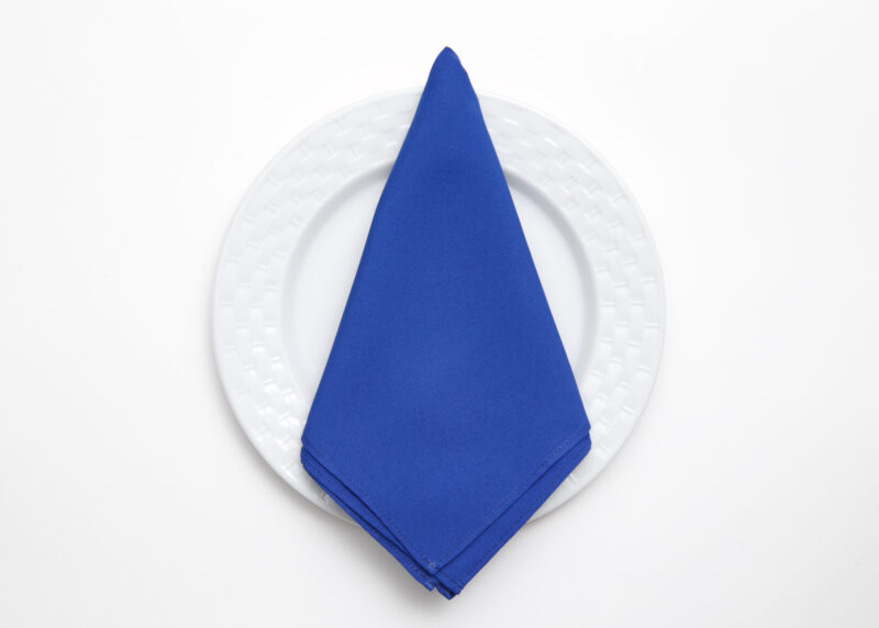 Servilleta Azul Pavo