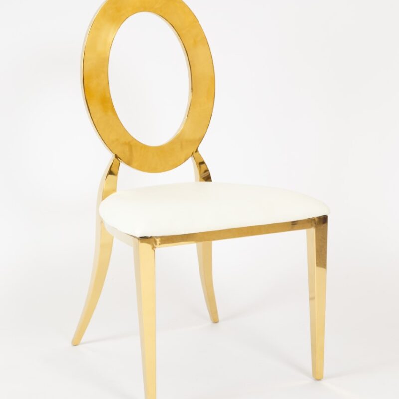 Silla Circle Dorada