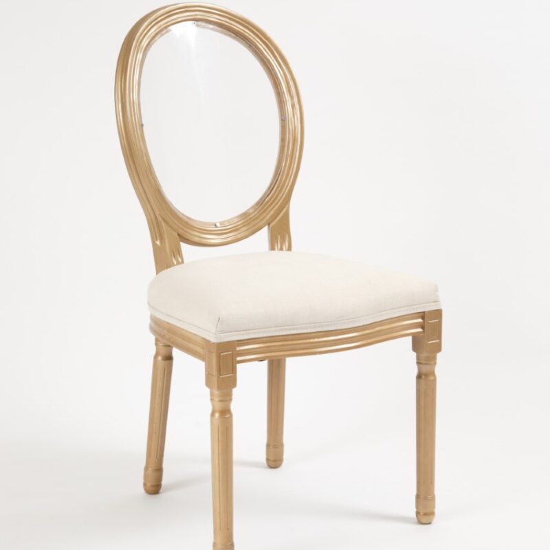 Silla Louis Dorada