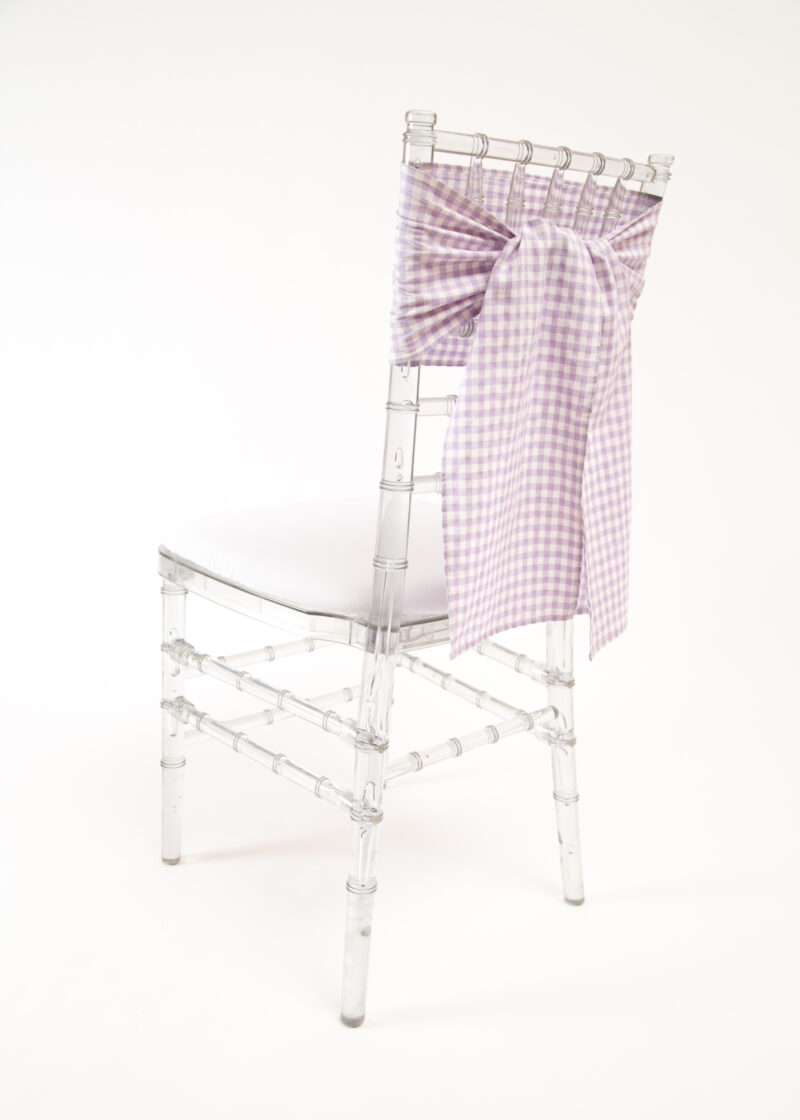 Moña Lila Con Blanco
