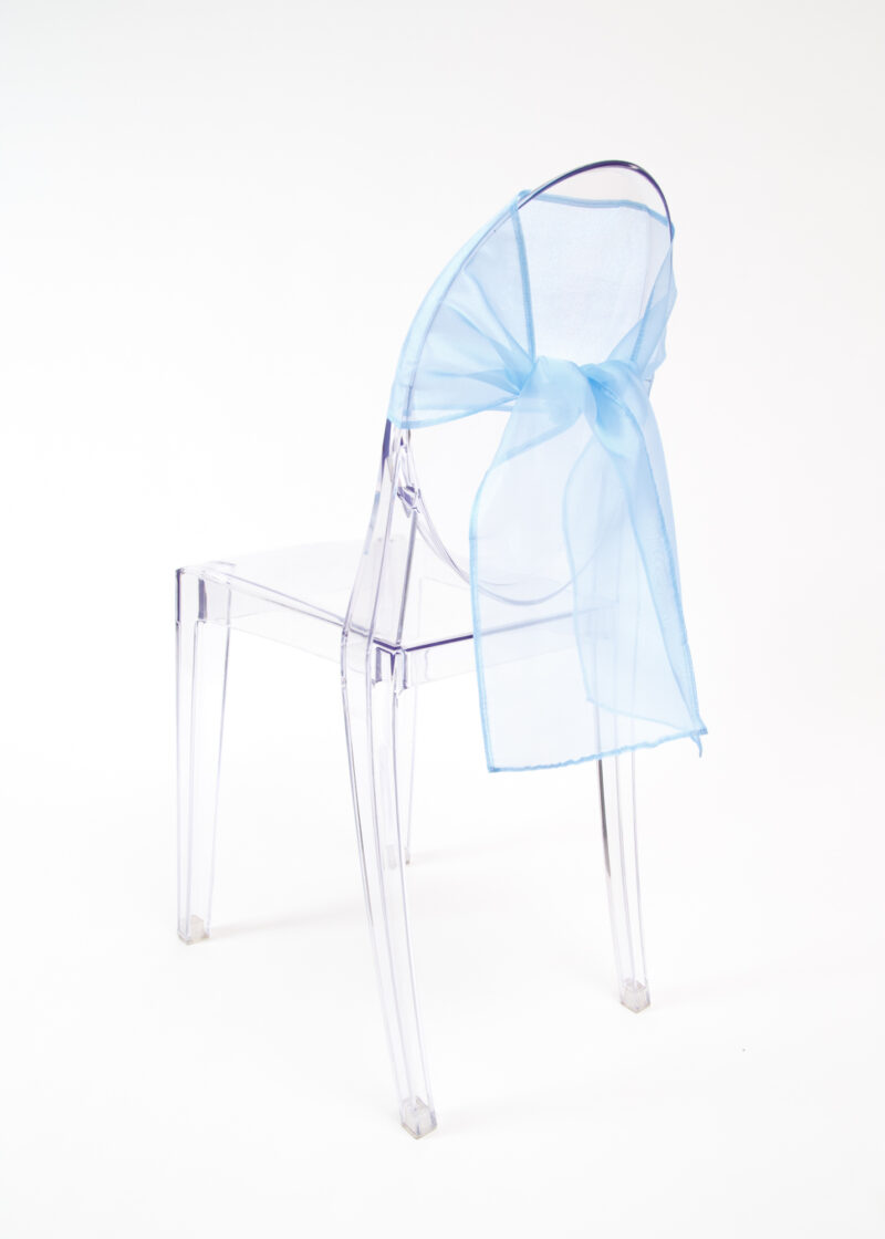 Moña Turquesa Organza