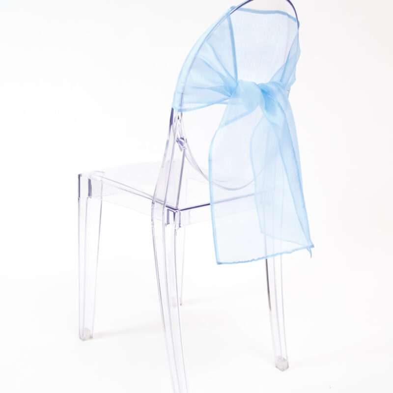 Moña Turquesa Organza