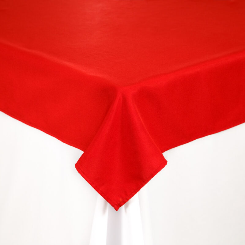 Sobre mantel Rojo Tela Normal