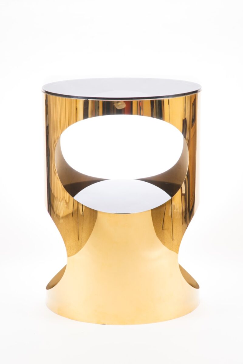 Mesa Coctelera Cartier Elegant Dorada