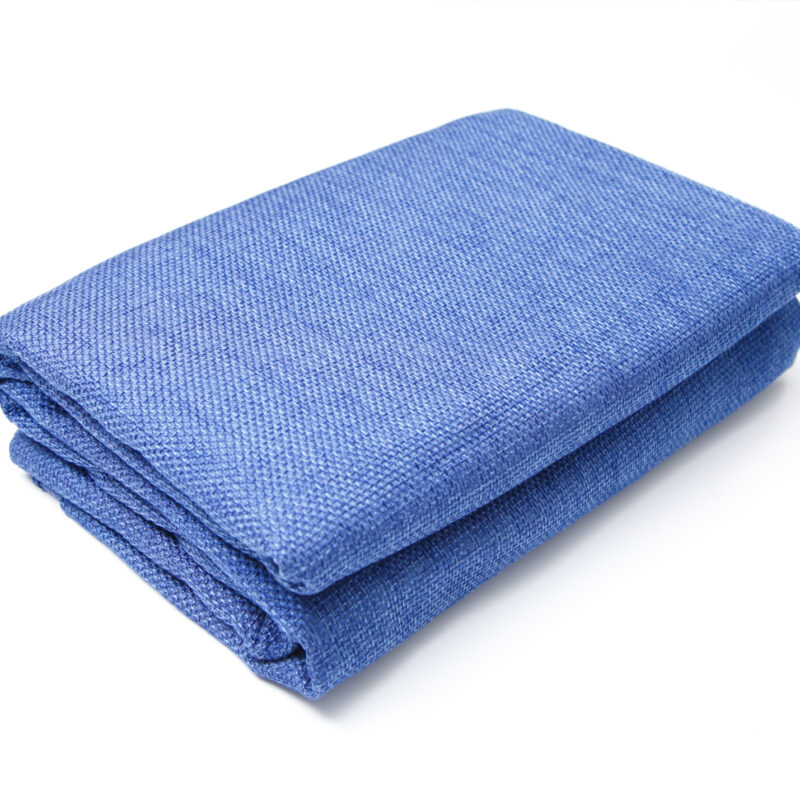 Mantel de Yute Azul