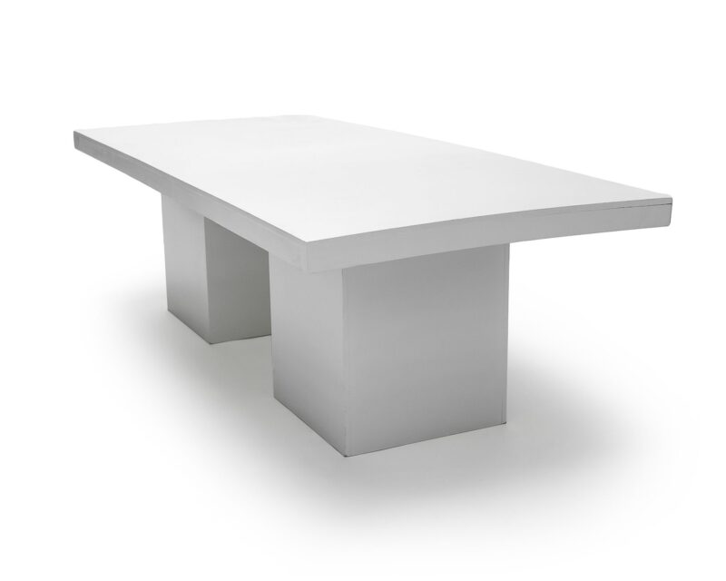 Mesa Buffetera Laqueada Blanca