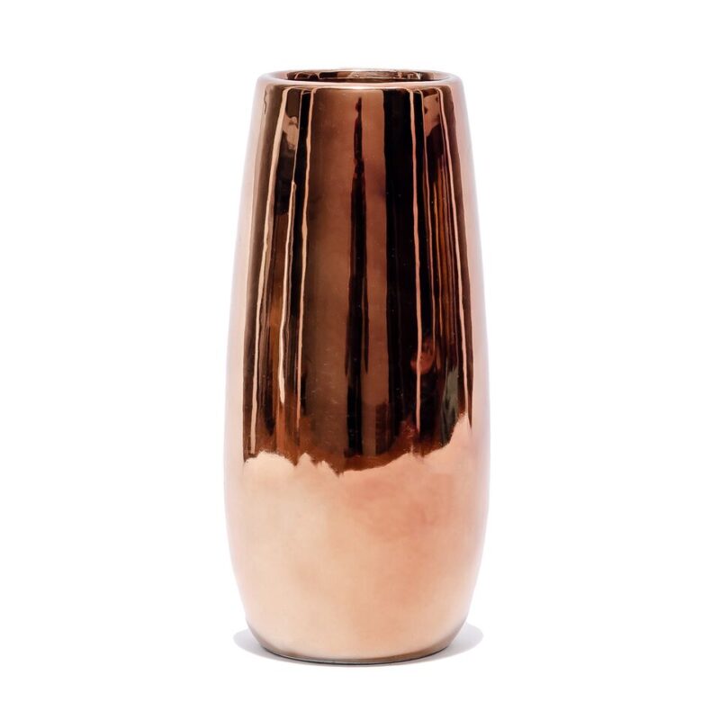 Florero Liso Bronce